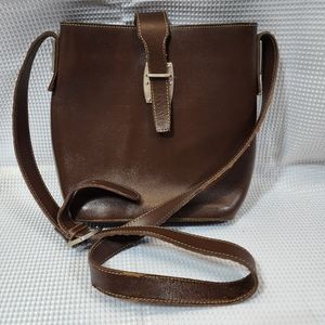 Vintage Brown Leather Harrods Knightsbridge ?